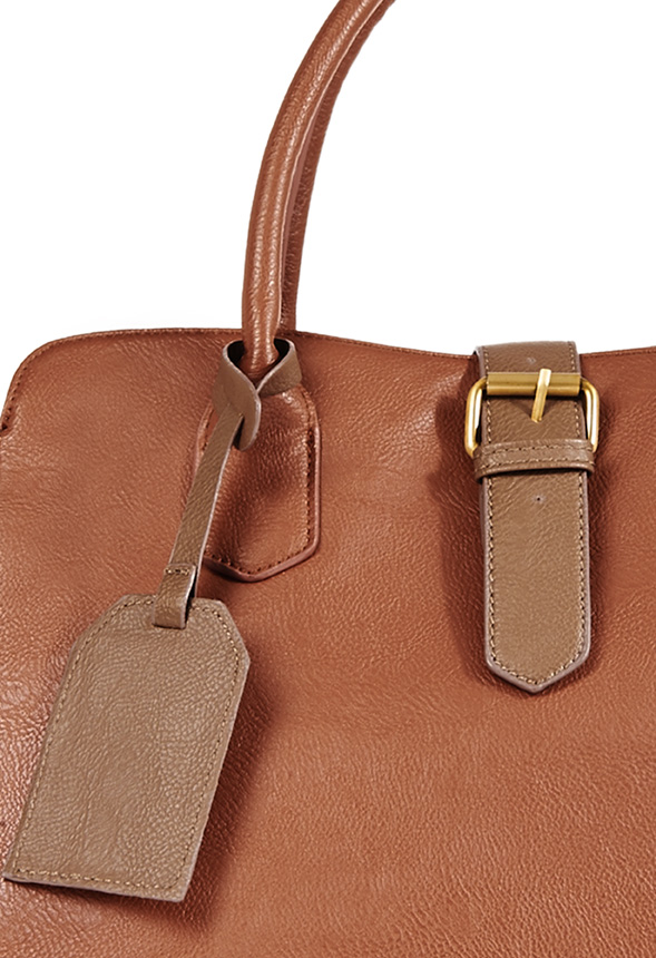 The Pantheon Handbags in Brown Taupe Get great deals at JustFab